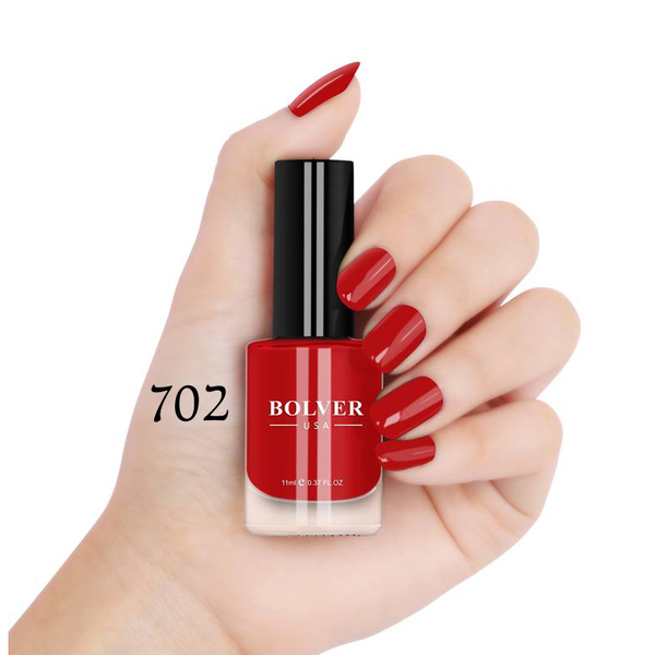 Bolver Nail Polish 702 - Long-Lasting, Hydrating Formula 11 ml