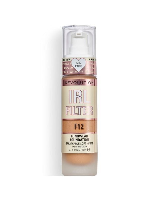 Revolution IRL Filter Long Lasting Foundation F12