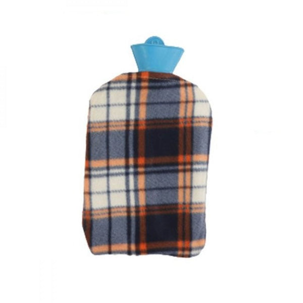 Generic Hot Water Bottle with Checkerboard Cover 2000 ml