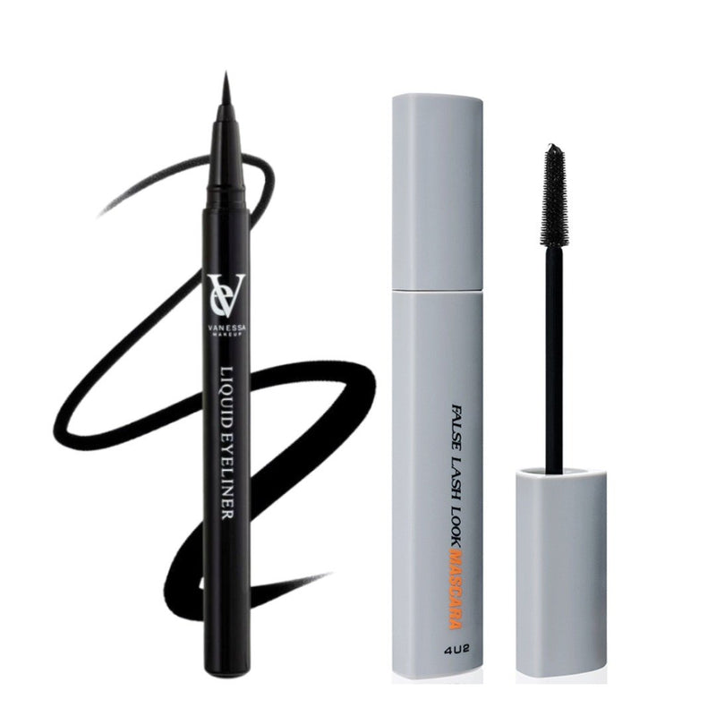 Four You Two Smoky Eye Makeup Set - Mascara & Eyeliner