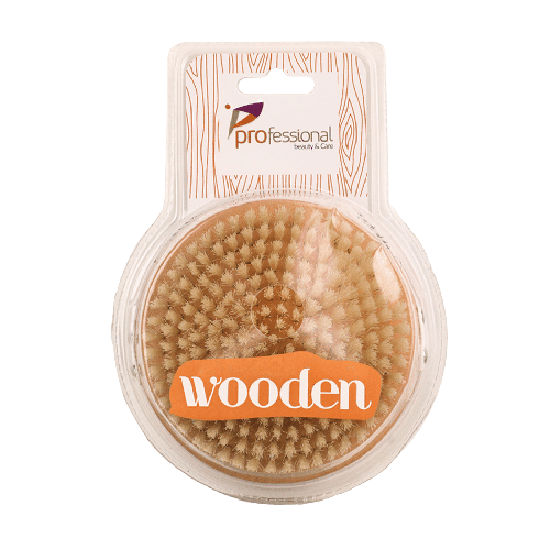 Professional Dry Massage Brush - Plastic Cotton Bristles