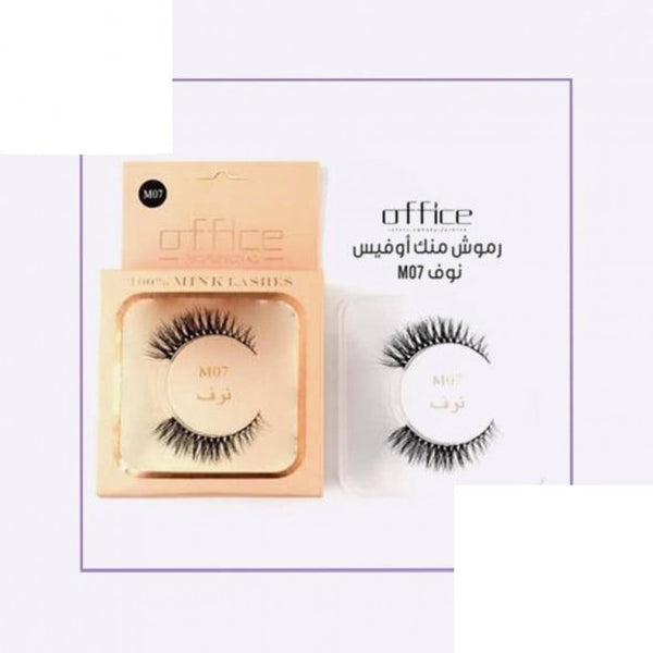 Office Natural Hair Eyelashes M07 Reusable Daily Wear