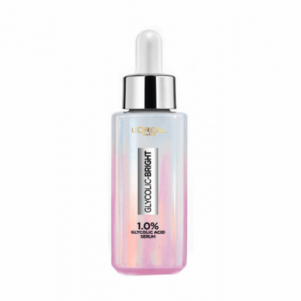 L'Oreal Paris Facial Serum with 1.0% Glycolic Acid for Dark Spot Reduction, 30ml