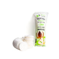 Salon System Pure Cotton Pads, 100% Cotton for Makeup Removal & Cleansing