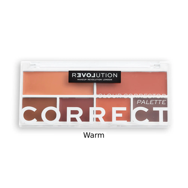 Revolution Correct Me Concealer Palette Warm 6 Shades 4g