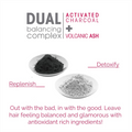 Giovanni Volcanic Ash Shampoo Activated Charcoal Sulfate-Free 250ml