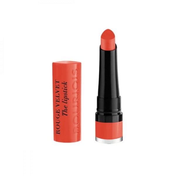 Bourjois Rouge Velvet Lipstick 06 Orange, Matte Finish, Hydrating Formula
