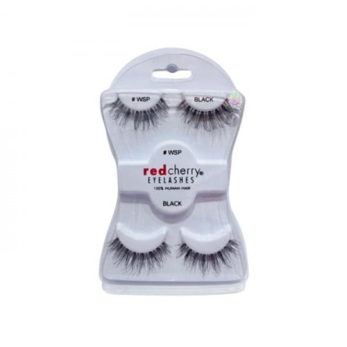 Red Cherry False Eyelashes WSP 100% Natural Hair 2 Pairs