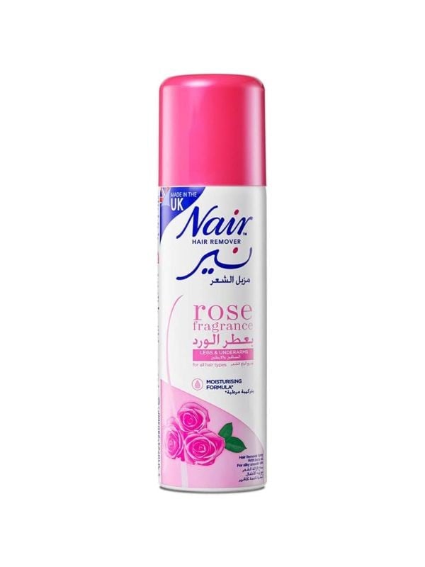 Nair Hair Removal Spray Rose Scent 200ml