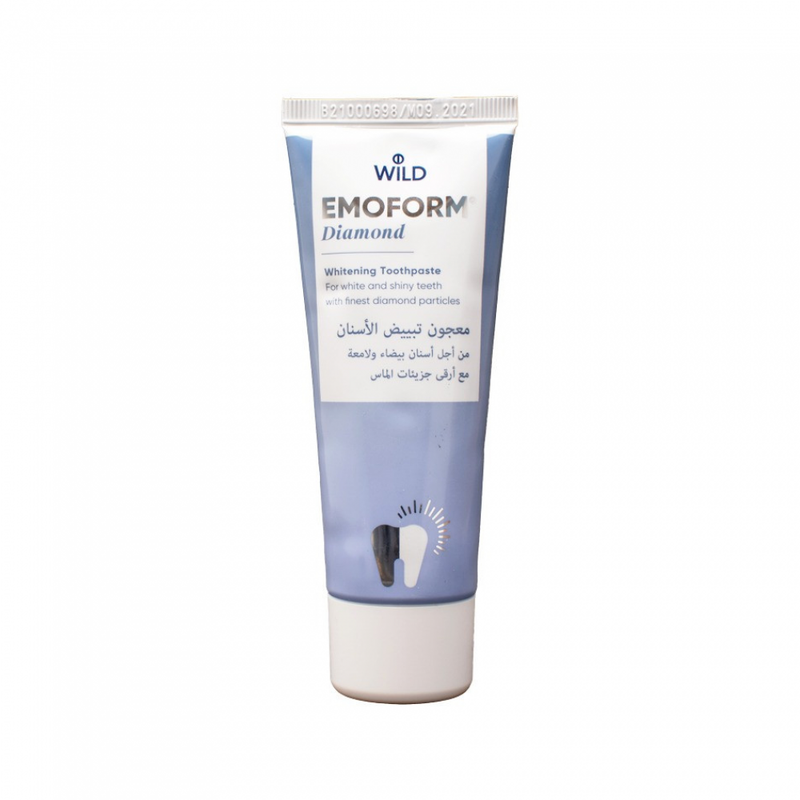 Wild Emoform Diamond Whitening Toothpaste, 75ml