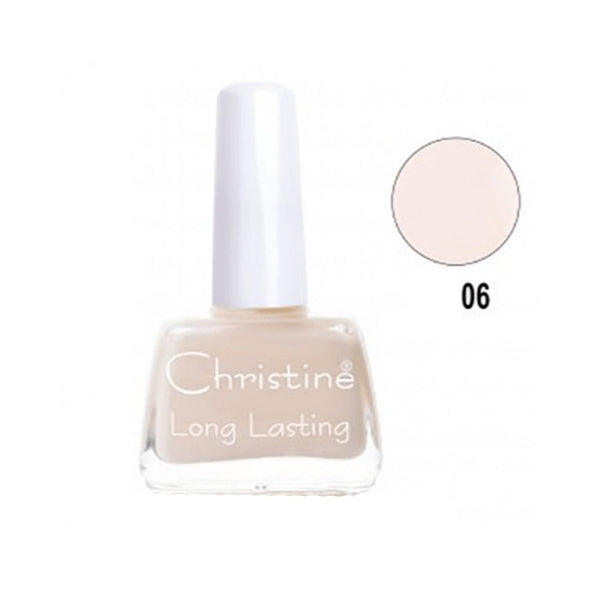 Christine Long Lasting Nail Polish in 06 Glossy Finish