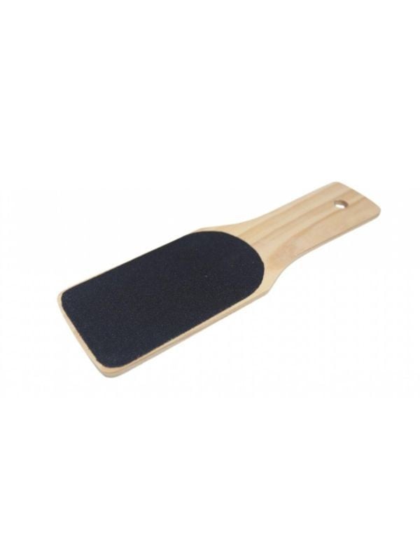 Salon System Wooden Double Sided Foot Scraper