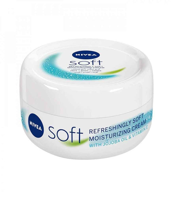 Moisturizing Cream Lightweight Hydration Jojoba Oil Vitamin E Nivea 300ml