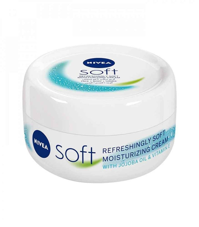 Moisturizing Cream Lightweight Hydration Jojoba Oil Vitamin E Nivea 300ml