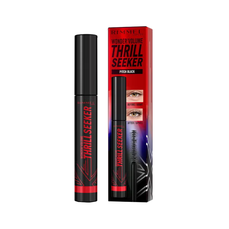 Rimmel London Wonder Volume Thrill Seeker Mascara Volumizing Clump-Free