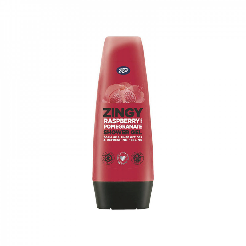 Boots Blackberry & Pomegranate Shower Gel 250ml for Soft Invigorated Skin