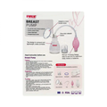 Farlin Manual Breast Pump with Suction Release and Silicone Massage Pad