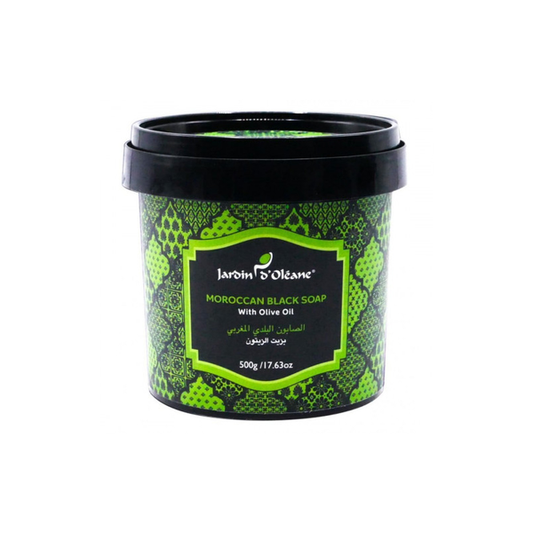 Jardin d'Oleane Moroccan Soap with Olive Oil, Skin Cleansing, 500g