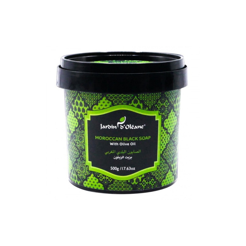 Jardin d'Oleane Moroccan Soap with Olive Oil, Skin Cleansing, 500g