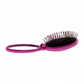 Wet Brush Bob & Go Detangling Hairbrush, Foldable, Mirror, Pink