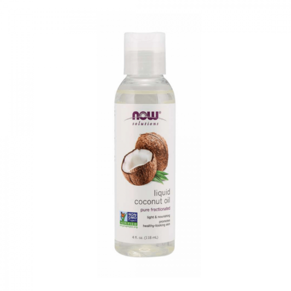 Now Foods Liquid Coconut Oil, 100% Natural Moisturizing Oil, 118ml