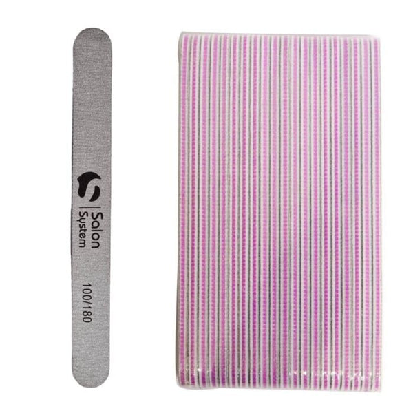 Professional Nail File Shaping Smoothing Salon System 20 Pieces