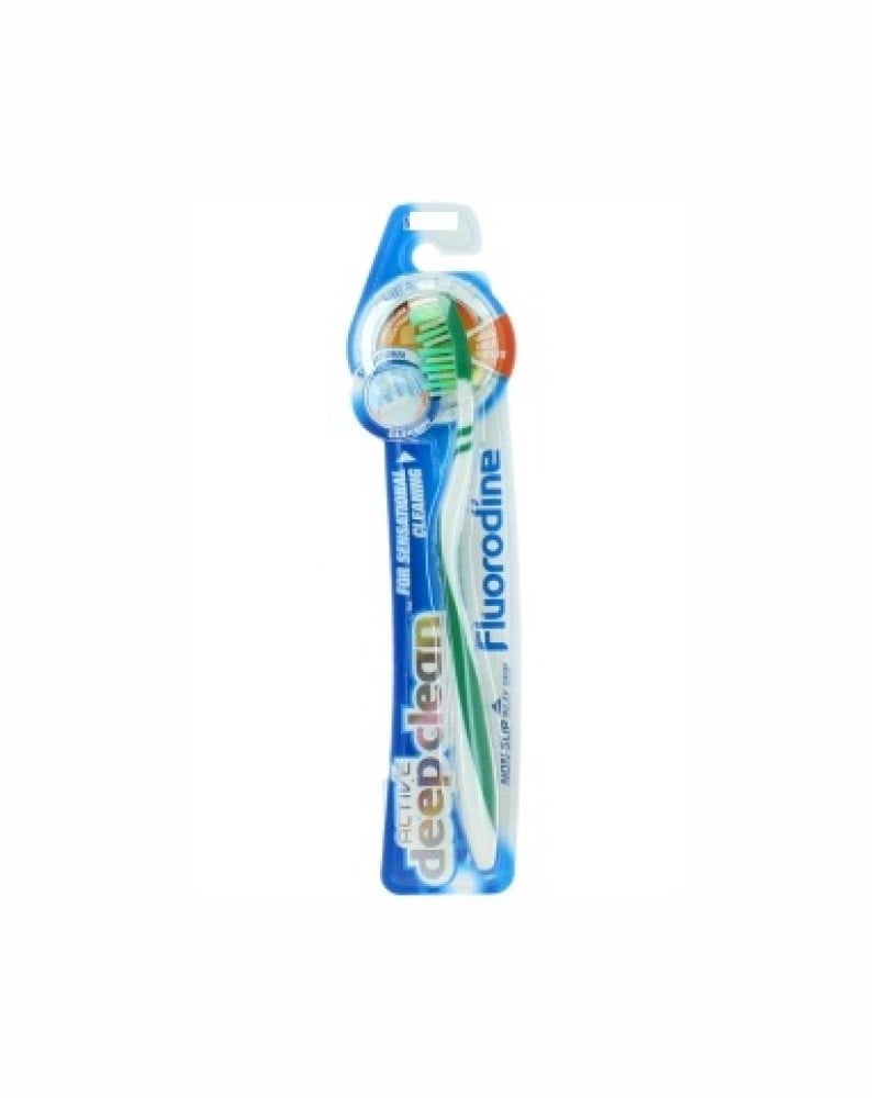 Fluorodine Active Deep Clean Toothbrush, Medium Bristles