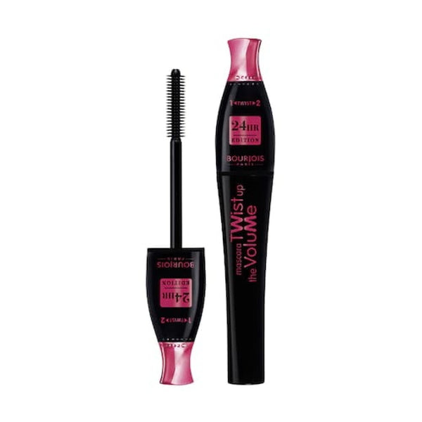 Bourjois Twist Up The Volume 24 Hour Edition Mascara, Black, Double Brush