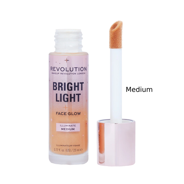 Revolution Bright Light Face Illuminate Foundation, Medium, 23ml