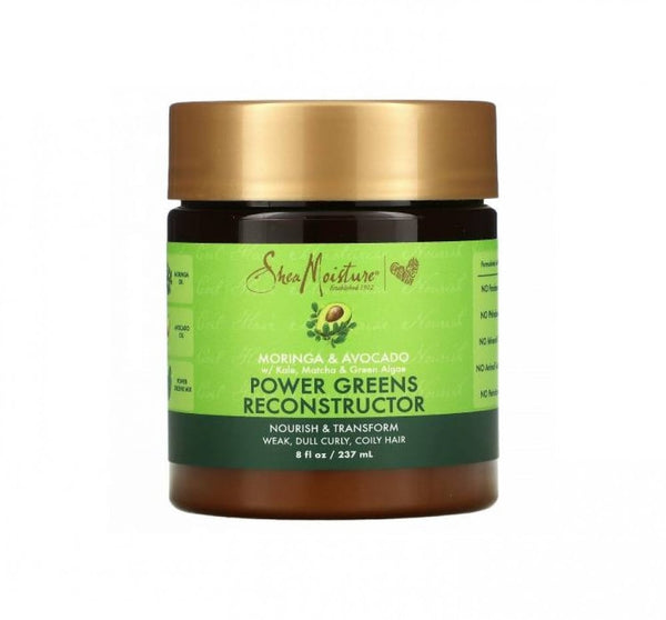 Shea Moisture Power Greens Hair Repair Mask Avocado and Moringa Leaf 227g