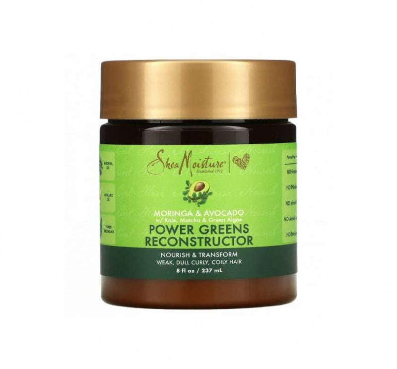 Shea Moisture Power Greens Hair Repair Mask Avocado and Moringa Leaf 227g
