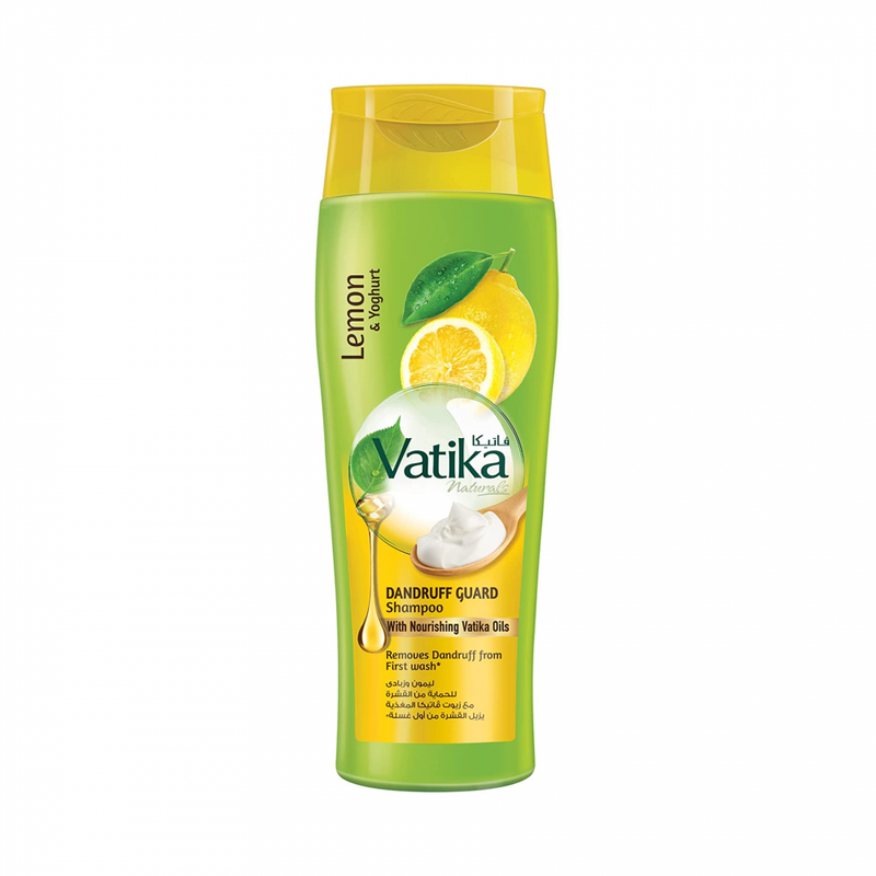Vatika Lemon and Yogurt Anti-Dandruff Shampoo, 400ml