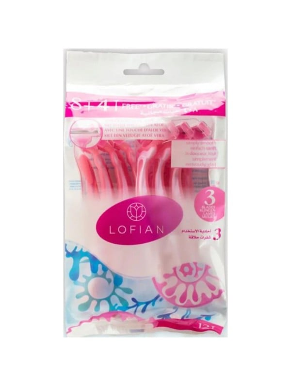 Lovian Disposable Razors for Women 12 Count