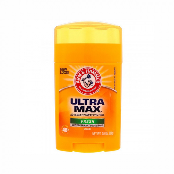 Arm & Hammer Ultra Max Deodorant, Fresh Scent, 28g