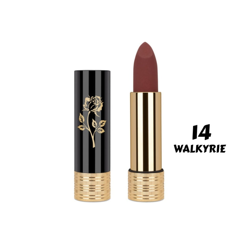 Bolver Velvet Full Coverage Lipstick, 14 Walkyrie, Matte Finish