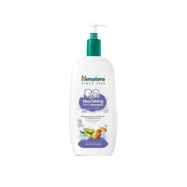 Himalaya Nourishing 2-in-1 Baby Shampoo & Conditioner, Aloe Vera, Almond Oil, 800 ml