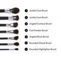 Vegan Makeup Brush Set 7-Piece Synthetic Bristles BH Cosmetics