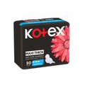 Kotex Maxi Comfort Clean Sanitary Pads Normal Size With Wings 30 Count