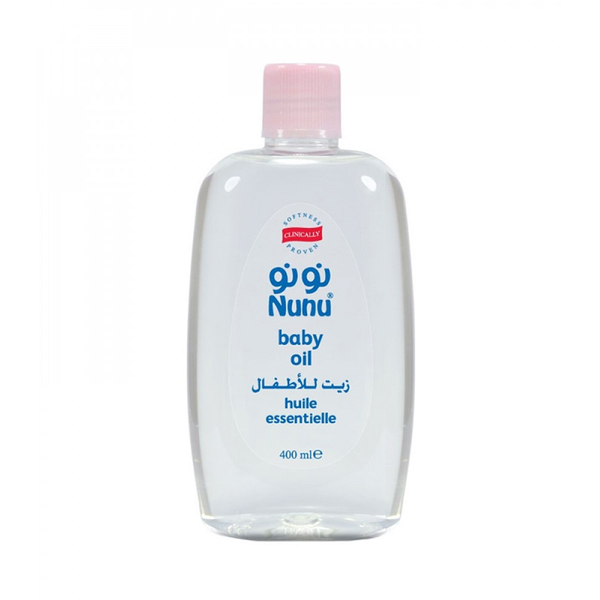 Nunu Baby Oil for Moisturizing and Dryness Protection, 400ml