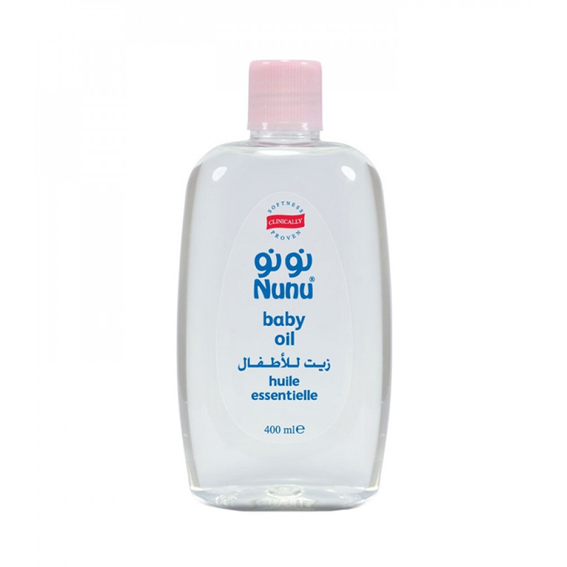 Nunu Baby Oil for Moisturizing and Dryness Protection, 400ml