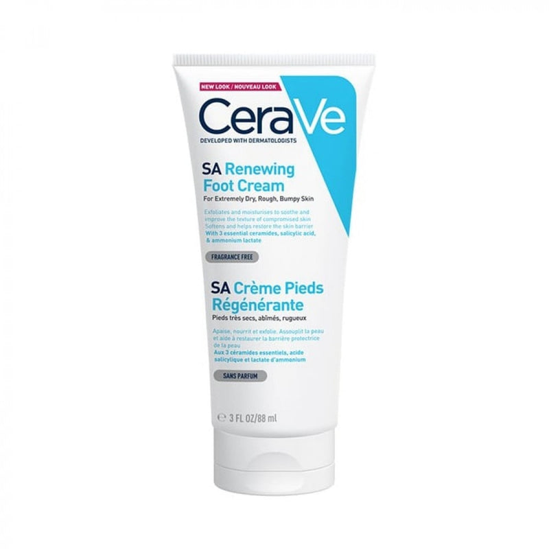 Cerave Foot Moisturizing Cream Ceramides Hyaluronic Acid 88ml