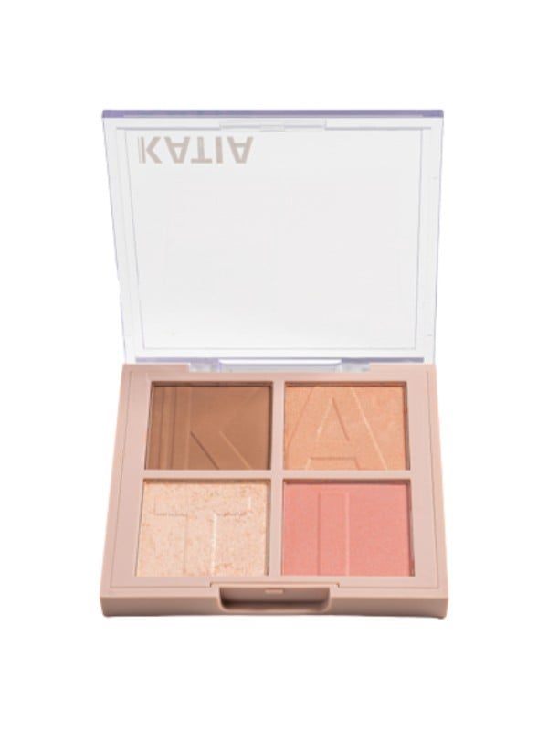 Katia Bronzer Blush Highlighter Quad Set