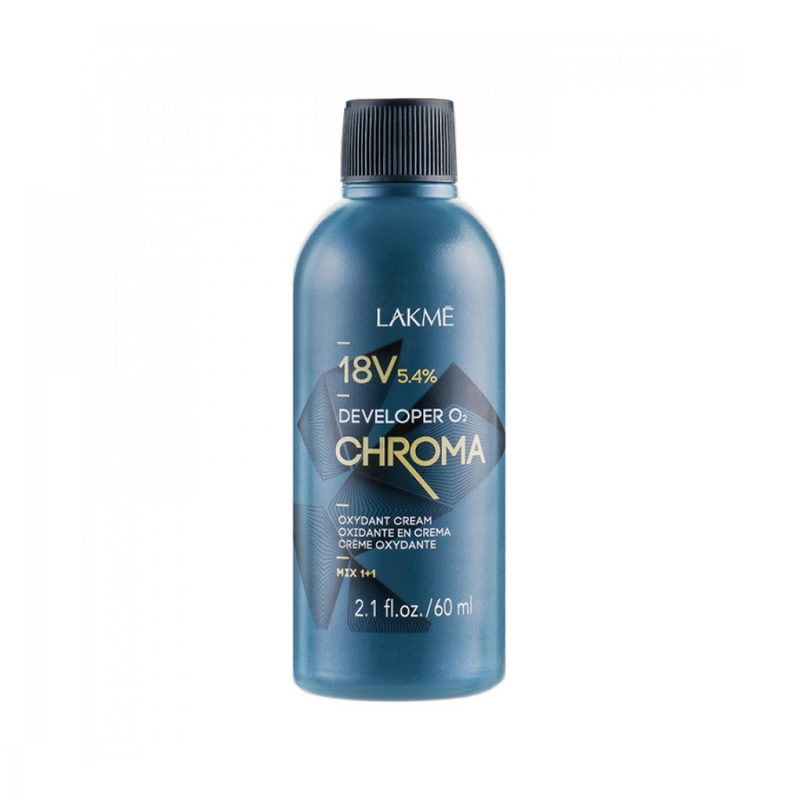 Lakme Chroma Developer O2 Cream 18V 5.4% Oxygen Concentration 60ml