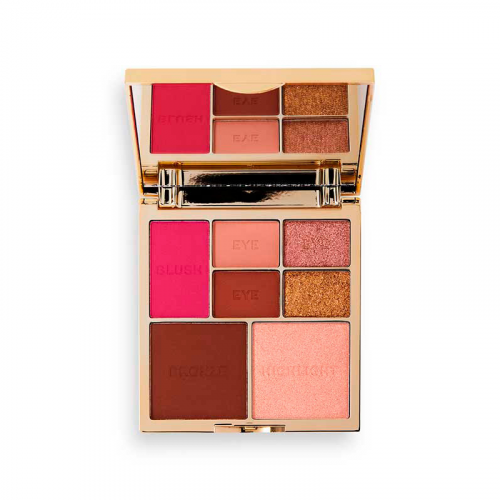 Revolution Pro True Love Face Palette Medium Deep, 7 Shades
