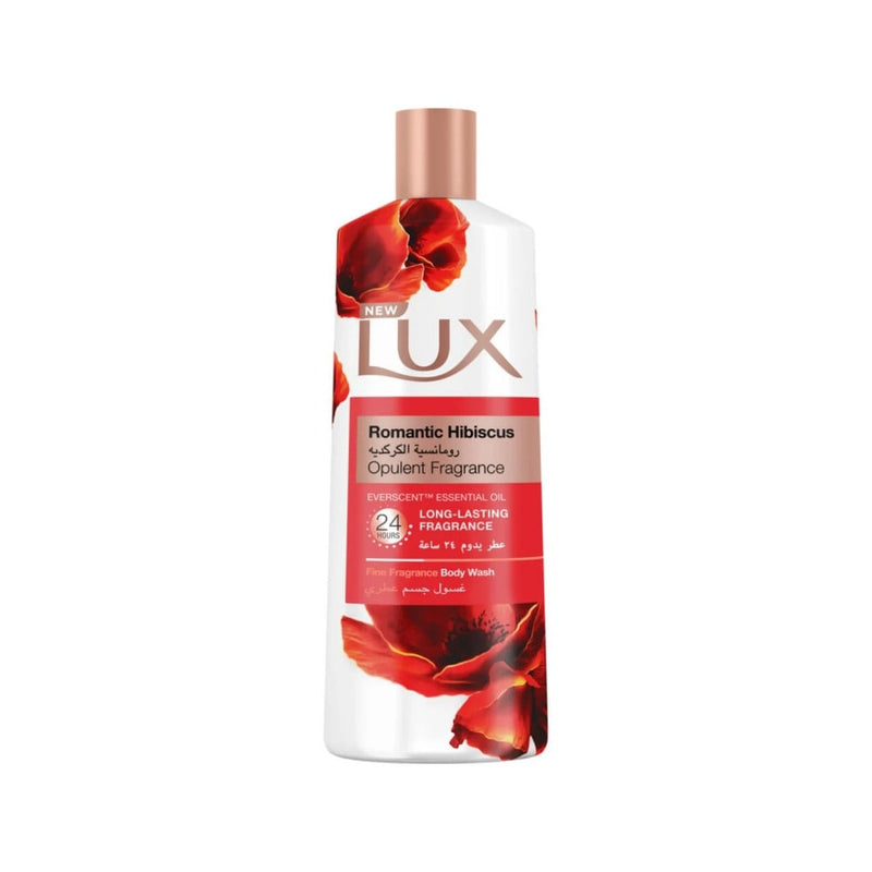 Lux Romantic Hibiscus Body Wash with Flower Oils 500ml