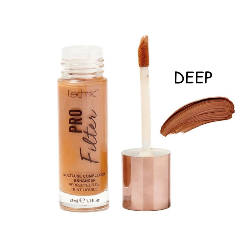 Technic Filter Foundation Primer Highlighter Deep 33ml