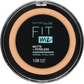 Maybelline Fit Me Matte + Poreless Powder Foundation - SPF 28 - Natural Beige