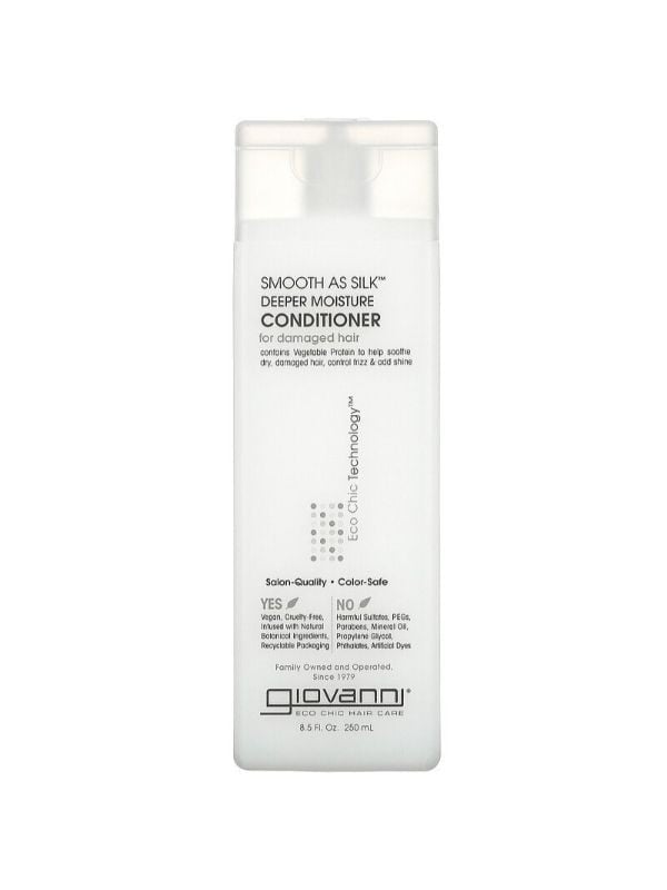 Giovanni Smooth as Silk Deeper Moisture Conditioner for Damaged Hair 250ml