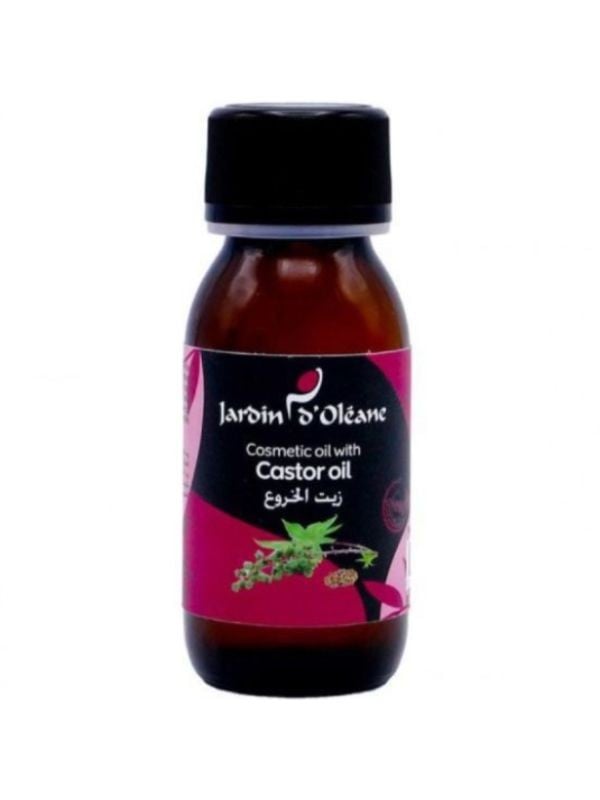 Pure Castor Oil Moisturising Hair and Skin Treatment by Jardin Oleane 60ml