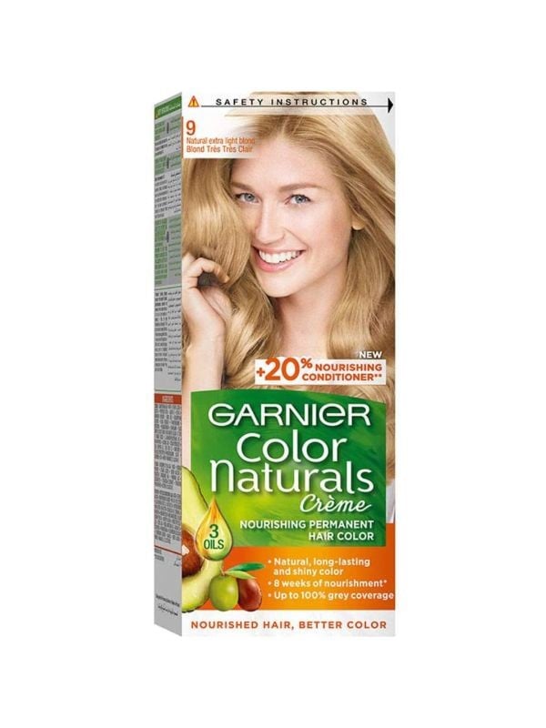 Light Brown Hair Color Permanent Dye Oil-Enriched Garnier 1 Pack